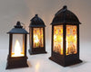 Image of Ramadan LED Flame Light Decoration Lamp, Pack Of 3 (BLACK)