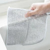 Image of 1/2/4/5/10 Pcs Non-Scratch Wire Dish Cloth Multipurpose Wire Dish washing Rugs for Wet and Dry Dish Washer Cloth Rugs Metal Wire Cleaning Cloth Scrubber Wire Cloth Utensils for Kitchen Reusable
